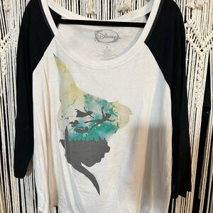 Disney Peter Pan 3/4 sleeve tee